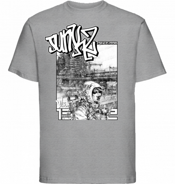 JUNKZ Cover 38 / Schwarz/Weiss oder Original Farbe / T-Shirt