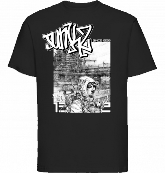 JUNKZ Cover 38 / Schwarz/Weiss oder Original Farbe / T-Shirt